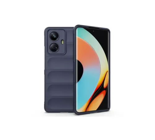 Realme 10 Pro 5G Kılıf Optimum Silikon - Lacivert