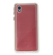 Samsung Galaxy A01 Core Kılıf Miami Şeffaf Silikon - Şeffaf