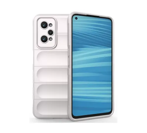 Realme GT2 5G Kılıf Optimum Silikon - Krem