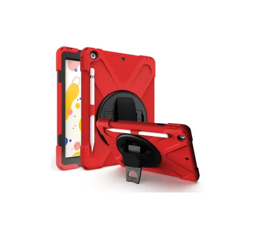 Apple iPad 5 Air 9.7 Kılıf Amazing Tablet Kapak - Kırmızı