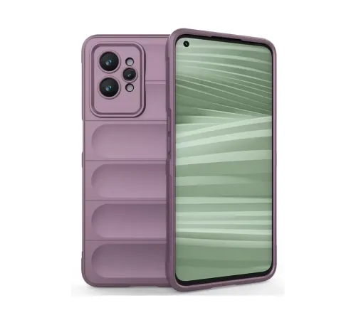 Realme GT2 Pro 5G Kılıf Optimum Silikon - Mor