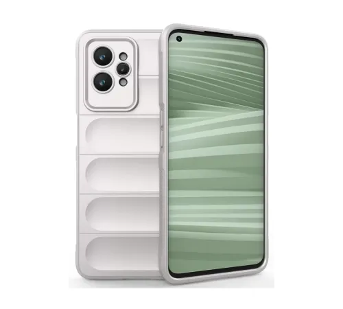 Realme GT2 Pro 5G Kılıf Optimum Silikon - Krem