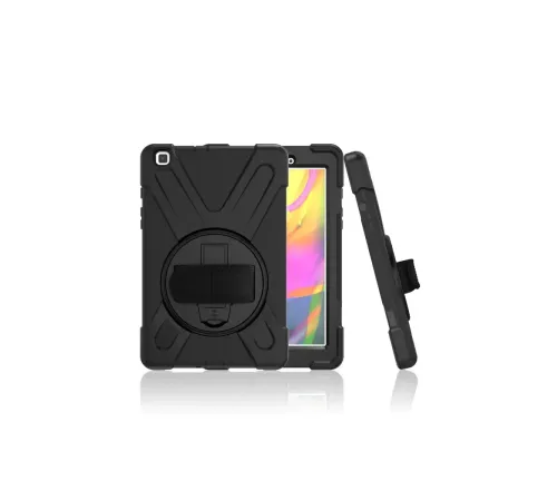 Samsung Galaxy T290 Tab A 8 Kılıf Amazing Tablet Kapak - Siyah