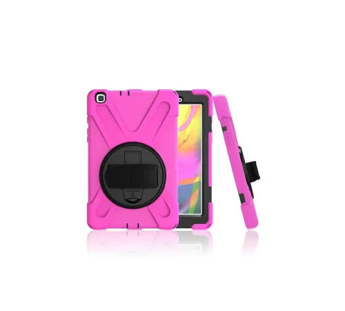 Samsung Galaxy T290 Tab A 8 Kılıf Amazing Tablet Kapak - Pembe