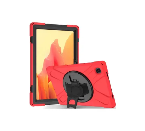 Samsung Galaxy Tab A7 10.4 Kılıf Amazing Tablet Kapak - Kırmızı