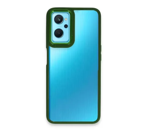 Realme 9i 4G Kılıf Dora Kapak - Haki Yeşil