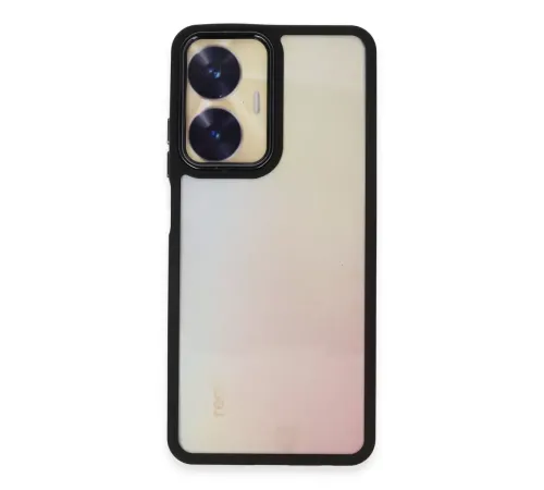 Realme C55 Kılıf Dora Kapak - Siyah
