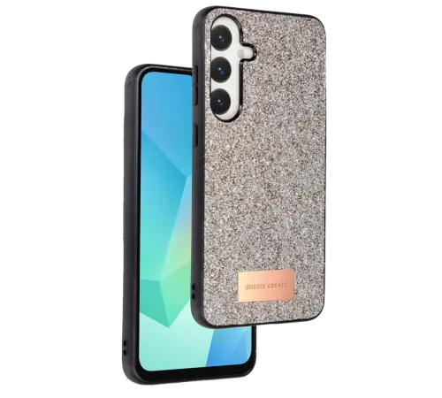 Samsung Galaxy A56 Bright Simli Kapak - Gold