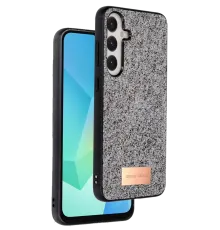 Samsung Galaxy A56 Bright Simli Kapak - Gümüş