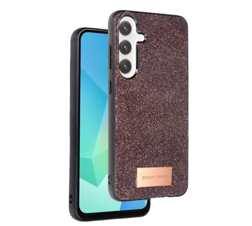 Samsung Galaxy A56 Bright Simli Kapak - Derin Mor