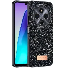 Redmi 14C Bright Simli Kapak - Siyah
