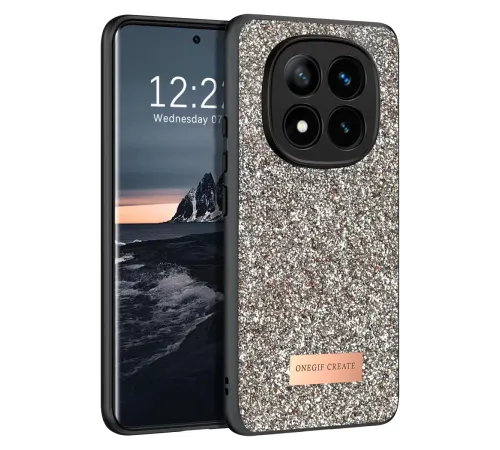 Redmi Note 14 Pro 4G Bright Simli Kapak - Gold