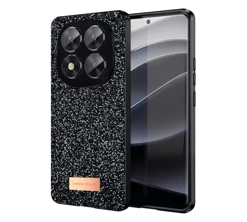 Redmi Note 14 Pro 5G Bright Simli Kapak - Siyah