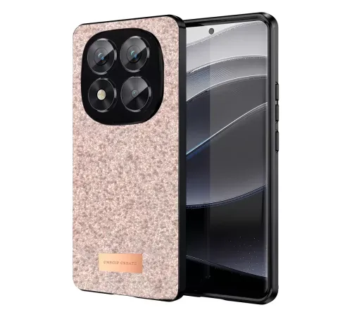 Redmi Note 14 Pro 5G Bright Simli Kapak - Pembe