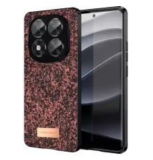 Redmi Note 14 Pro 5G Bright Simli Kapak - Derin Mor