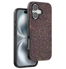Apple iPhone 16 Plus Bright Simli Kapak - Derin Mor
