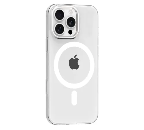 Apple iPhone 16 Pro Max PC Blank Magsafe Kapak - Şeffaf