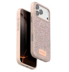 Apple iPhone 17 Pro Bright Simli Kapak - Pembe