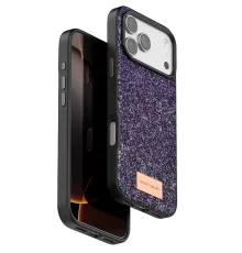 Apple iPhone 17 Pro Max Bright Simli Kapak - Derin Mor