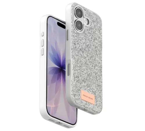 Apple iPhone 17 Bright Simli Kapak - Beyaz