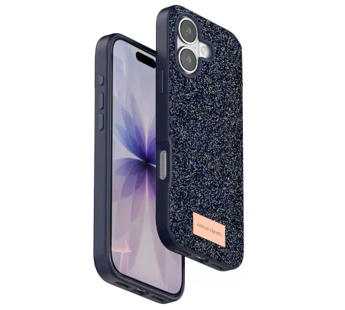 Apple iPhone 17 Bright Simli Kapak - Mavi