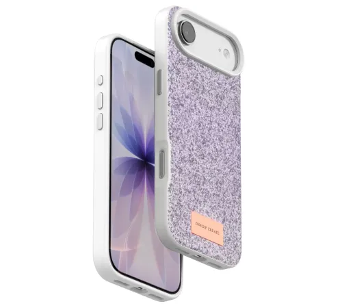 Apple iPhone 17 Air Bright Simli Kapak - Lila