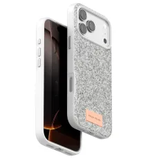 Apple iPhone 17 Pro Max Bright Simli Kapak - Beyaz