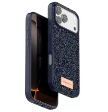 Apple iPhone 17 Pro Max Bright Simli Kapak - Mavi