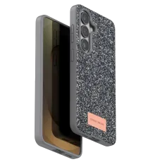 Samsung Galaxy S26 Plus Bright Simli Kapak - Gümüş