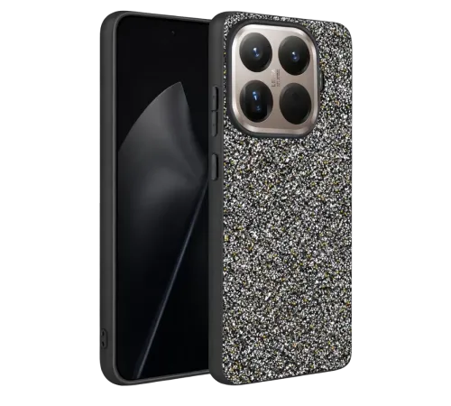 Mi 15T Pro Bright Simli Kapak - Gold