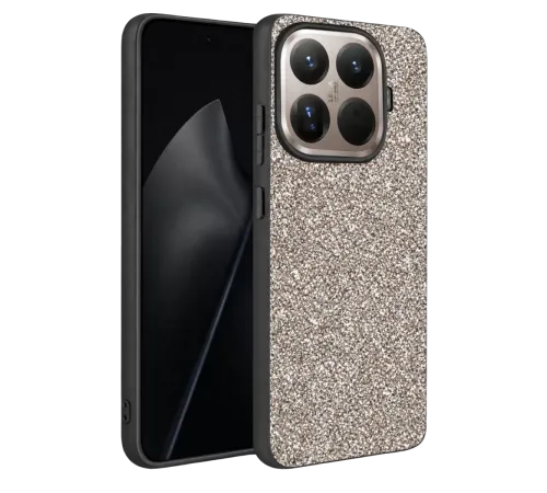 Mi 15T Pro Bright Simli Kapak - Gümüş