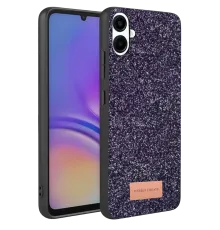 Samsung Galaxy A07 4G Bright Simli Kapak - Derin Mor