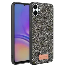 Samsung Galaxy A07 4G Bright Simli Kapak - Gold