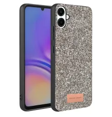 Samsung Galaxy A07 4G Bright Simli Kapak - Gümüş
