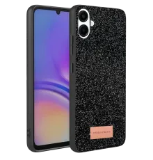 Samsung Galaxy A07 4G Bright Simli Kapak - Siyah