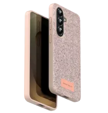 Samsung Galaxy A17 5G Bright Simli Kapak - Pembe