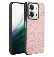 Redmi 15C 4G Bright Simli Kapak - Pembe