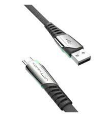 DC16 Micro USB Kablo 1M 2.4A - Siyah