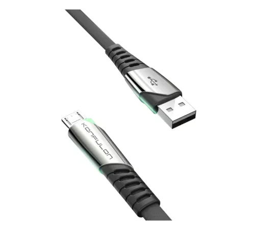 DC16 Micro USB Kablo 1M 2.4A - Siyah