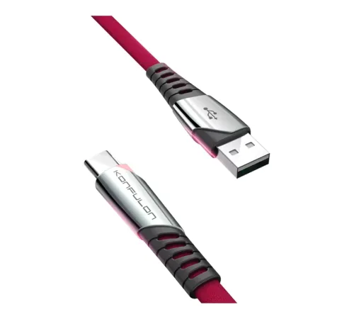 DC18 Type-C Kablo 1M 5A - Kırmızı