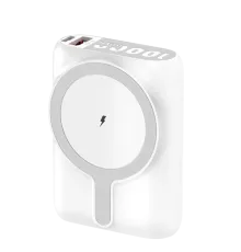 J31 10.000 mAh 20W PD Magsafe Powerbank - Beyaz