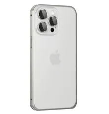 Apple iPhone 15 Pro Max Metal Bumper Mat Kapak - Gri