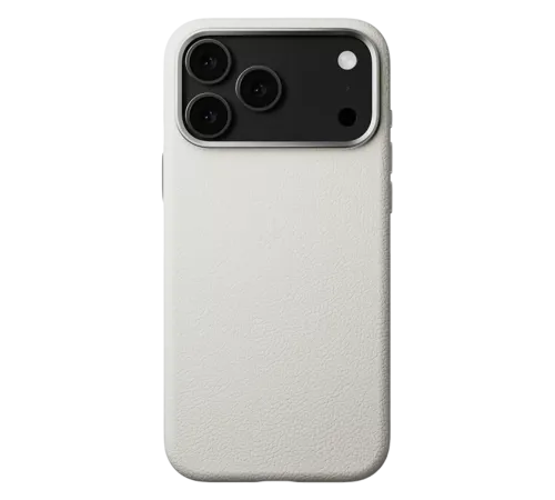Apple iPhone 17 Pro Wonder Deri Magsafe Kapak - Beyaz