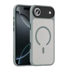 Apple iPhone 17 Air Megane Magsafe Kapak - Titan Gri