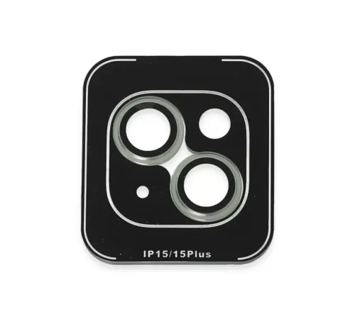Apple iPhone 15 PVD Metal Kamera Lens - Açık Yeşil