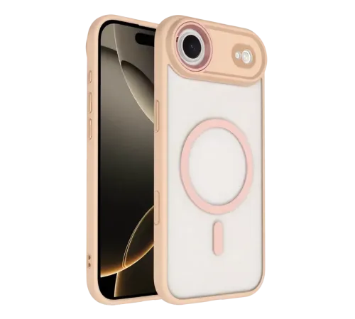 Apple iPhone 17 Air Terea Magsafe Kapak - Pembe