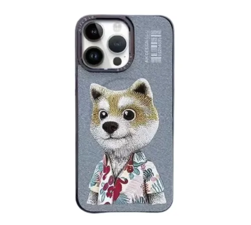 Apple iPhone 15 Pro Max Fun Magsafe Kapak - Titan Gri