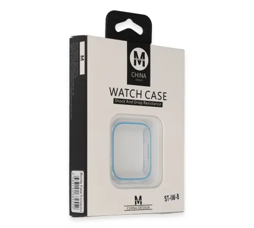 Apple Watch 45mm Bondy Kasa Koruyucu - Mavi