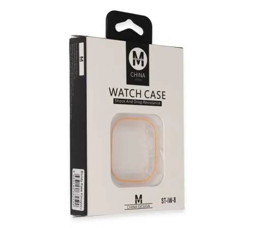 Apple Watch Ultra 49mm Bondy Kasa Koruyucu - Turuncu