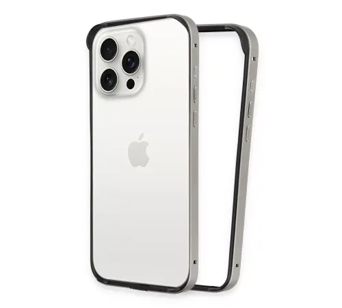 Apple iPhone 14 Pro Land Bumper Koruma Kapak - Titan Gri